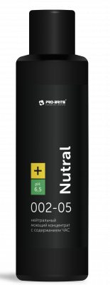 NUTRAL, нейтральный моющий концентрат с содержанием ЧАС, Pro-brite