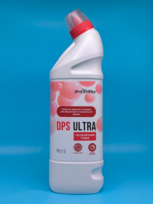 DPS ultra, гелеобразное кислотное средство для чистки сантехники, керамических поверхностей, душевых кабин, бассейнов, Eco Profchem
