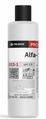 ALFA-19, концентрат для уборки после строительства и ремонта, Pro-brite