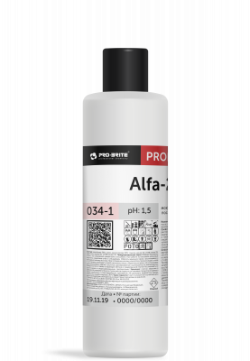 ALFA-20, концентрат для уборки после строительства и ремонта, Pro-brite