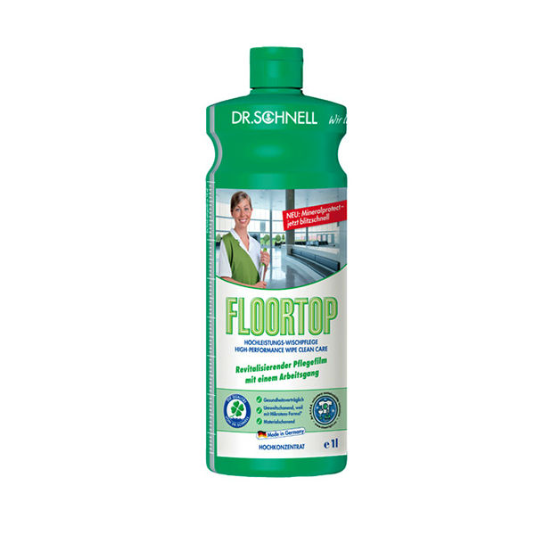 FLOORTOP, средство для очистки и ухода за всеми напольными покрытиями, Dr.Schnell