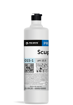 SCUPPER, усиленный гель для прочистки труб, Pro-brite