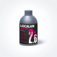 2.6 SUPER ACRYL, концентрат для мытья акриловых и других поверхностей, требующих бережного ухода, LOCALAN