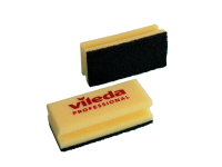 Губка Максимальная жесткость, черный абразив, высокоэффективная губка для агрессивной очистки поверхностей, Vileda