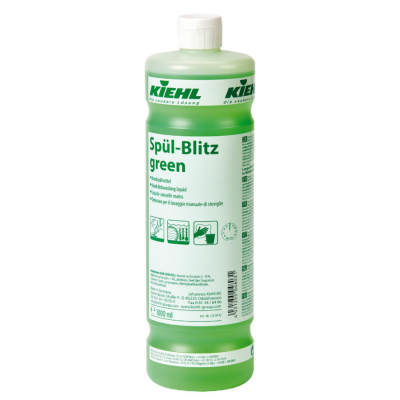Spül-Blitz green, пенное средство для мытья посуды с усилителем блеска, KIEHL