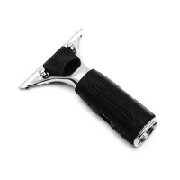Рукоятка для желоба стальная с замком (Master Stainless Quick Release Handle), Ettore (С зубчиками)