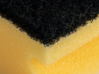 Губка Максимальная жесткость, черный абразив, высокоэффективная губка для агрессивной очистки поверхностей, Vileda