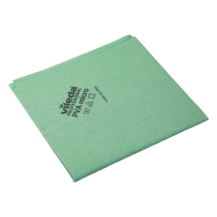 Салфетка для уборки PVA Micro, размер 35x38 см., Vileda (зеленый)