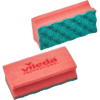 Губка для мытья посуды и уборки ПурАктив, Vileda (красный)