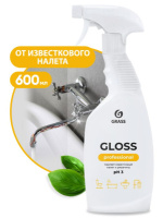 Gloss Professional, чистящее средство для санузлов и ванных комнат, GRASS (600 мл.)